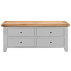 Cambridge Grey Painted Oak Storage Coffee Table
