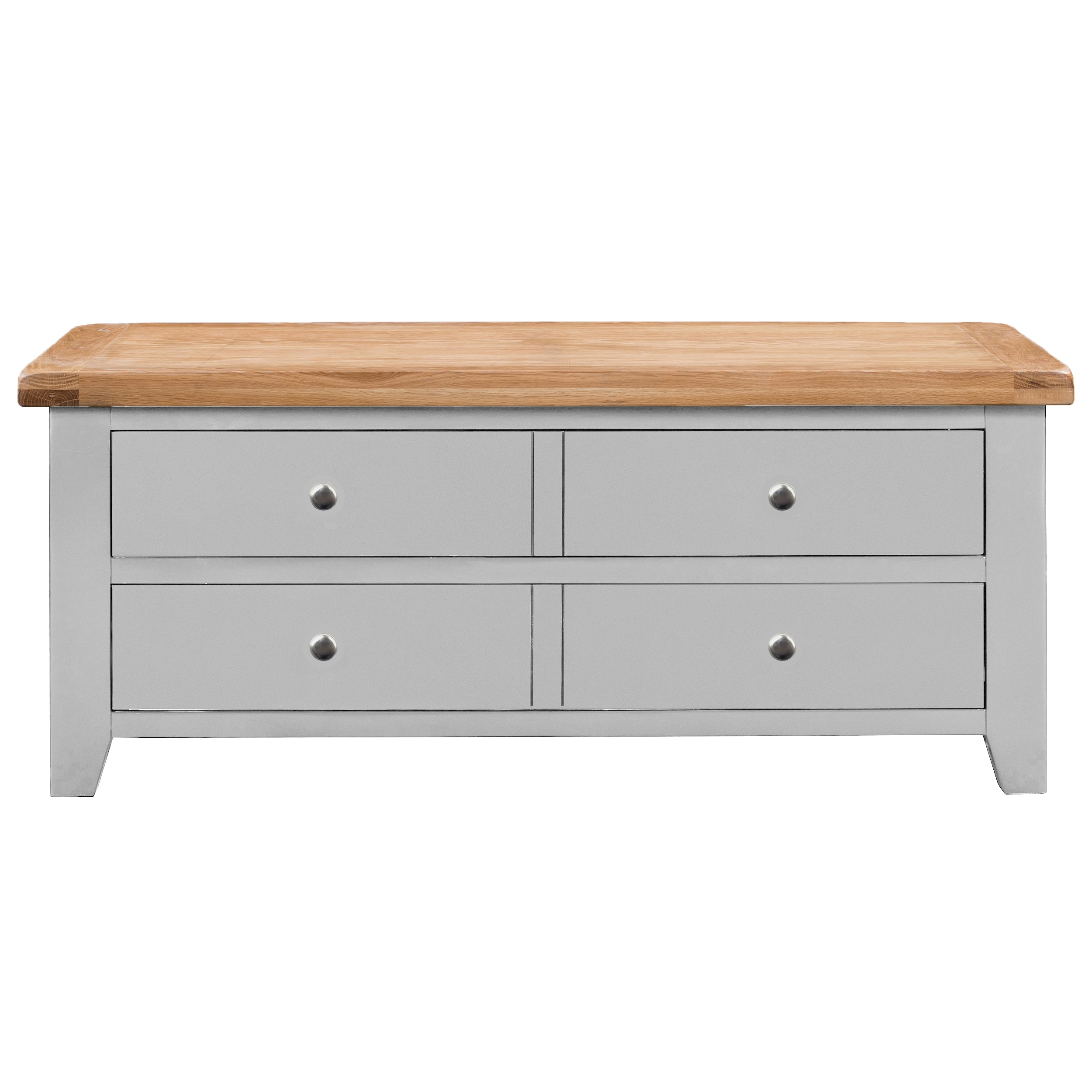 Cambridge Grey Painted Oak Storage Coffee Table