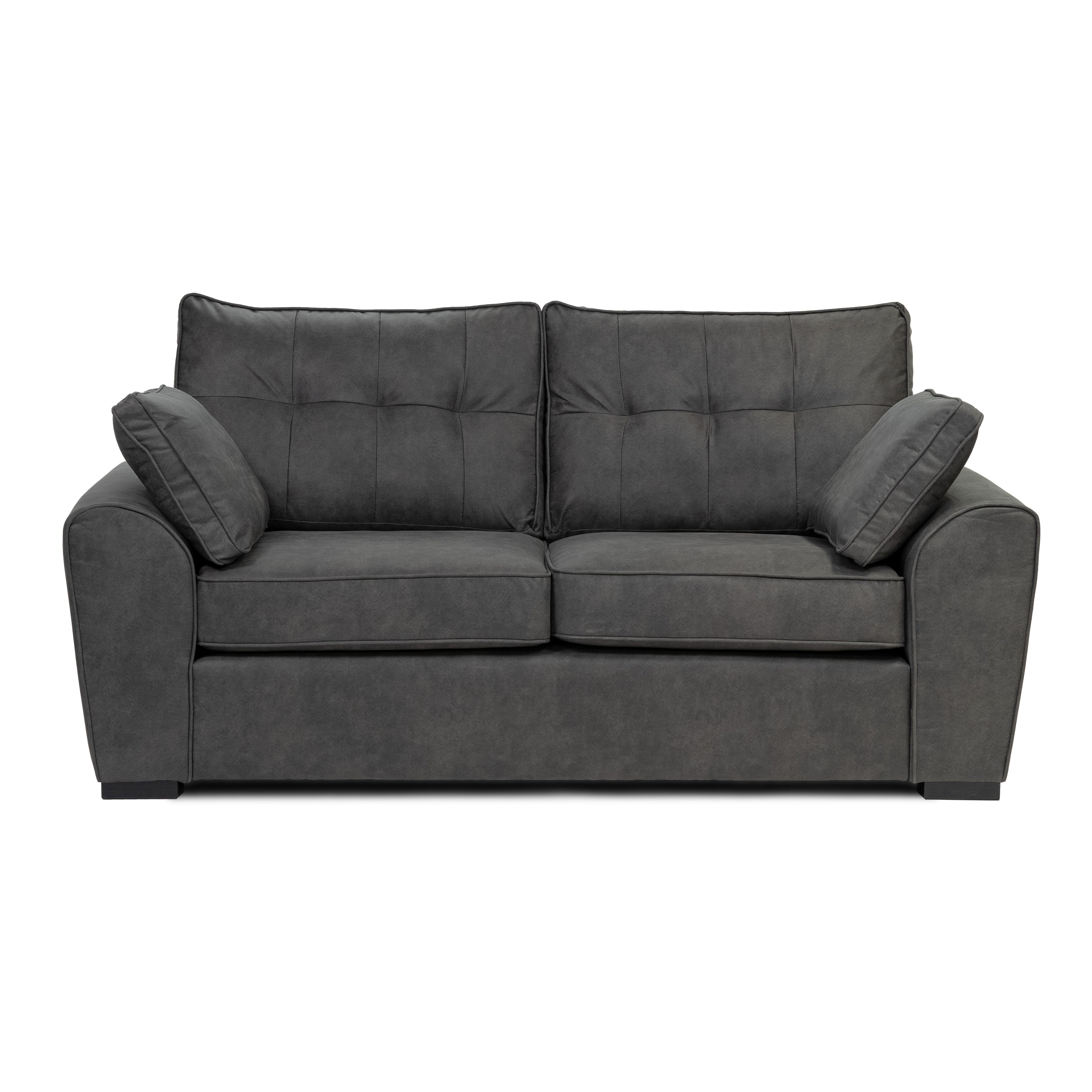 Windermere Vintage Dark Grey 3 Seater Sofa